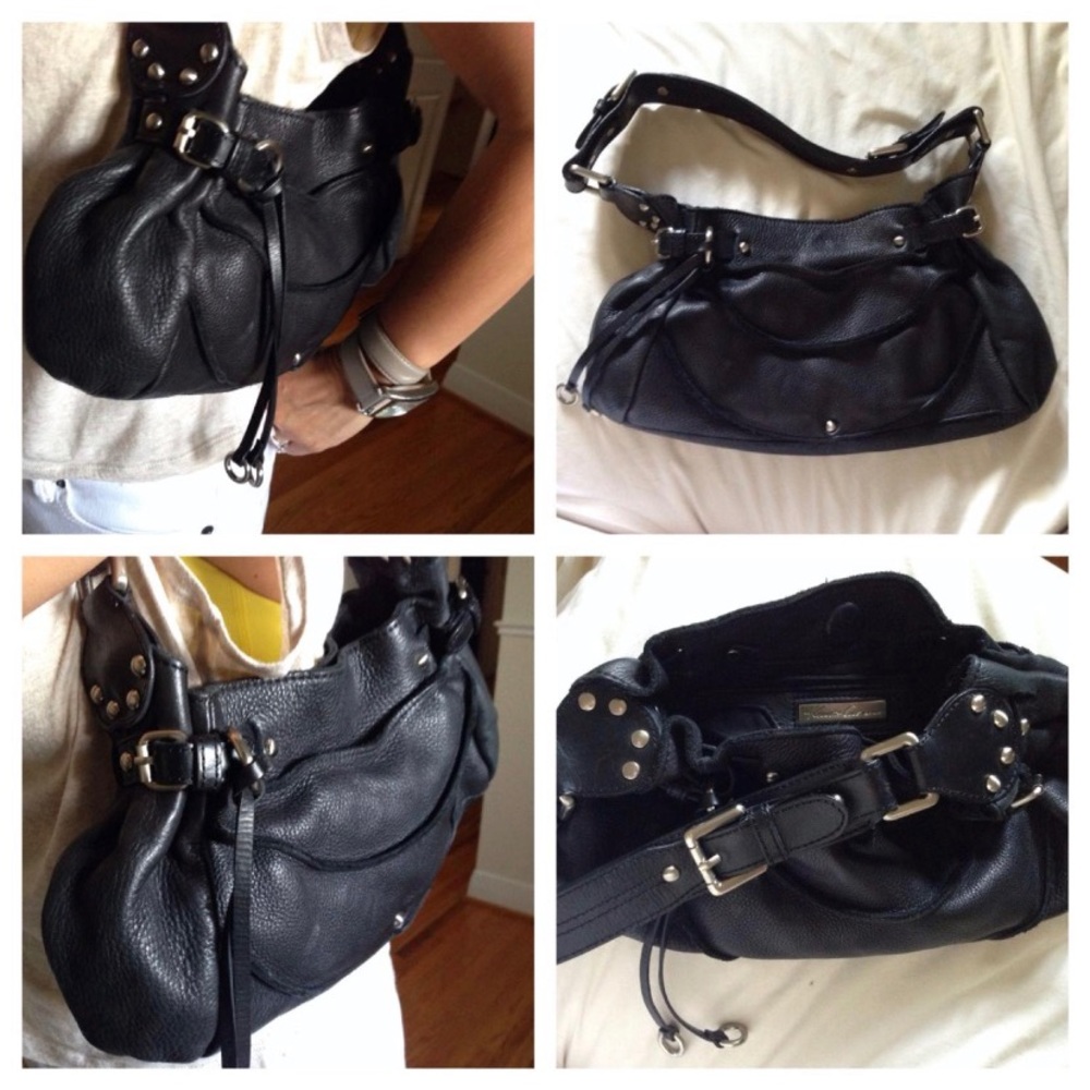 Kenneth Cole studded leather purse